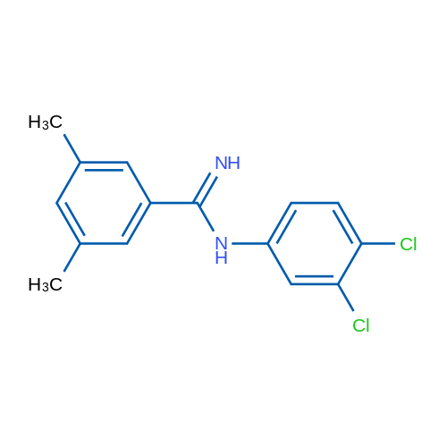 N-(3,4-Dichlorophenyl)-3,5-dimethylbenzene-1-carboximidamide 1g