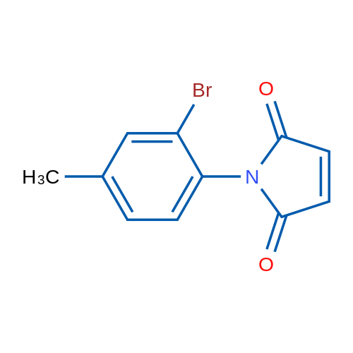 1-(2-Bromo-4-methylphenyl)-1H-pyrrole-2,5-dione 5g