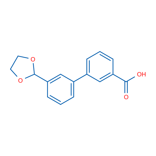3'-(1,3-Dioxolan-2-yl)biphenyl-3-carboxylic acid 1g