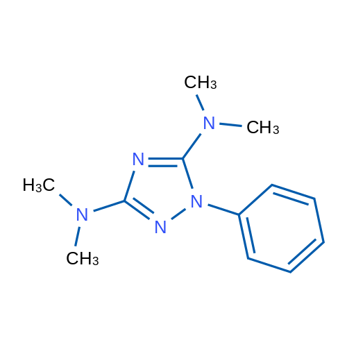 N3,N3,N5,N5-Tetramethyl-1-phenyl-1H-1,2,4-triazole-3,5-diamine 25mg