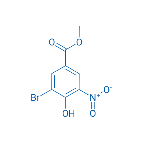 Methyl 3-bromo-4-hydroxy-5-nitrobenzoate 250mg