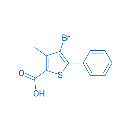 4-Bromo-3-methyl-5-phenylthiophene-2-carboxylic acid 1g