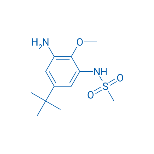 N-(3-Amino-5-(tert-butyl)-2-methoxyphenyl)methanesulfonamide 250mg