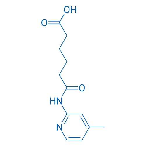 6-((4-Methylpyridin-2-yl)amino)-6-oxohexanoic acid 1g