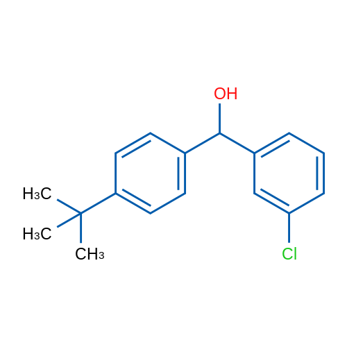 (4-(tert-Butyl)phenyl)(3-chlorophenyl)methanol 1g