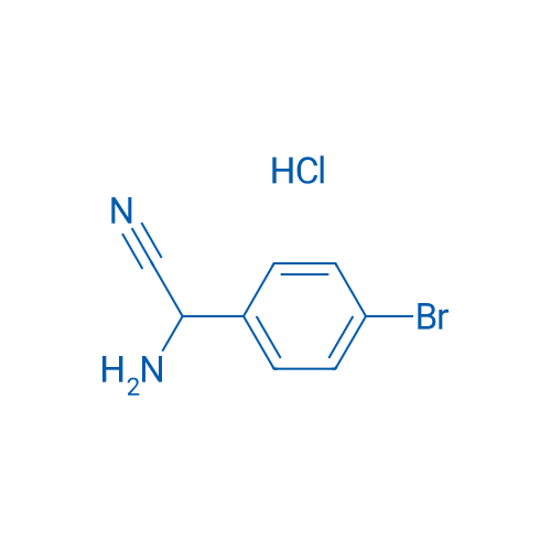2-Amino-2-(4-bromophenyl)acetonitrile hydrochloride 100mg