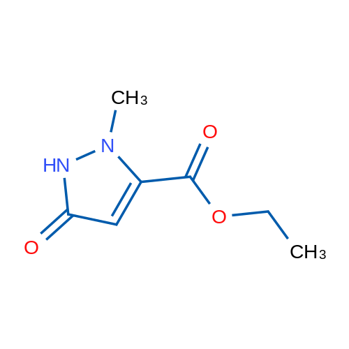 Ethyl 2-methyl-5-oxo-2,5-dihydro-1H-pyrazole-3-carboxylate 250mg