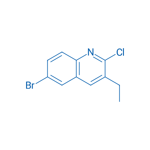 6-Bromo-2-chloro-3-ethylquinoline 1g