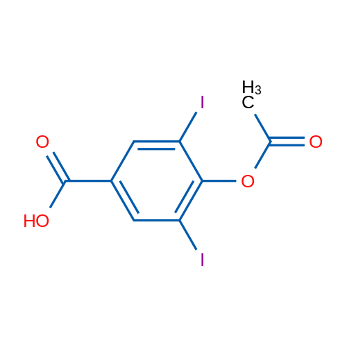 4-(Acetyloxy)-3,5-diiodobenzoic acid 1g
