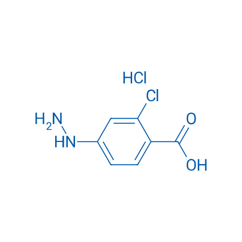 2-Chloro-4-hydrazinylbenzoic acid hydrochloride 1g