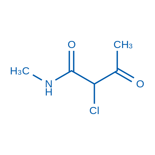 2-Chloro-N-methyl-3-oxobutanamide 1g