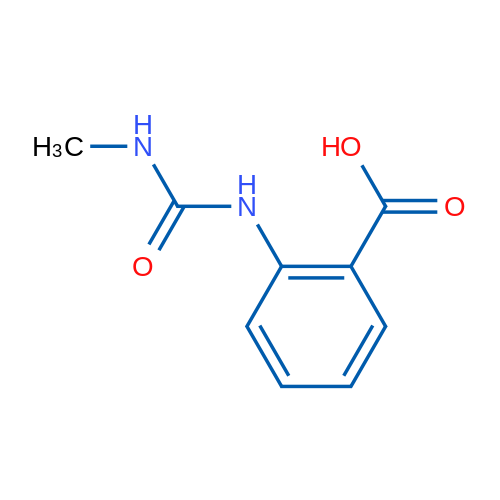 2-(3-Methylureido)benzoic acid 1g