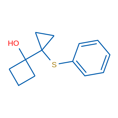 1-(1-(Phenylthio)cyclopropyl)cyclobutanol 1g