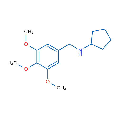 N-(3,4,5-Trimethoxybenzyl)cyclopentanamine 1g