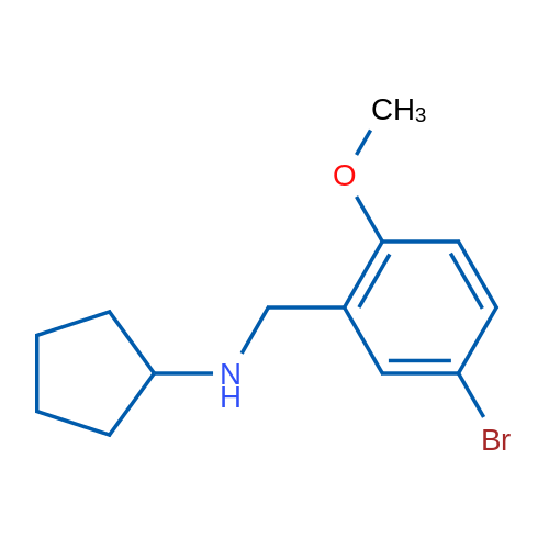 N-(5-Bromo-2-methoxybenzyl)cyclopentanamine 1g