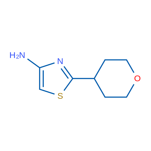 2-(Tetrahydro-2H-pyran-4-yl)thiazol-4-amine 1g