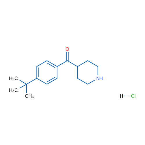 (4-(tert-Butyl)phenyl)(piperidin-4-yl)methanone hydrochloride 1g