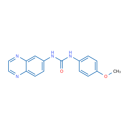 1-(4-Methoxyphenyl)-3-(quinoxalin-6-yl)urea 1g