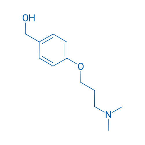 (4-(3-(Dimethylamino)propoxy)phenyl)methanol 250mg