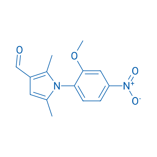 1-(2-Methoxy-4-nitrophenyl)-2,5-dimethyl-1H-pyrrole-3-carbaldehyde 1g