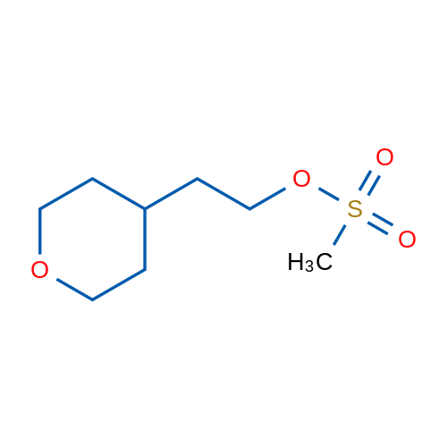 2-(Tetrahydro-2H-pyran-4-yl)ethyl methanesulfonate 5g
