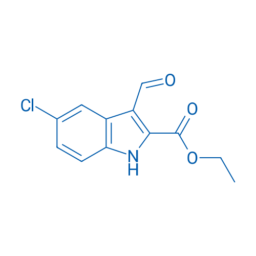 Ethyl 5-chloro-3-formyl-1H-indole-2-carboxylate 1g