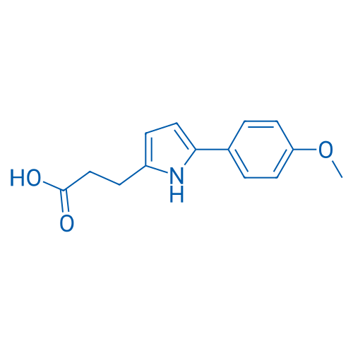 3-(5-(4-Methoxyphenyl)-1H-pyrrol-2-yl)propanoic acid 1g