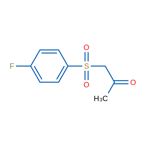 1-((4-Fluorophenyl)sulfonyl)propan-2-one 1g