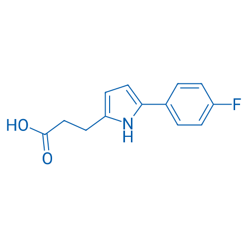3-(5-(4-Fluorophenyl)-1H-pyrrol-2-yl)propanoic acid 1g