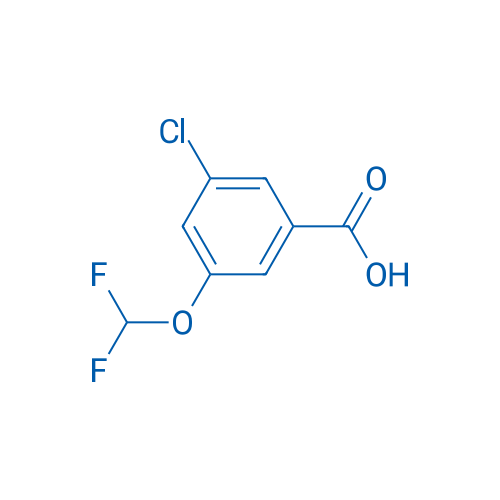 3-Chloro-5-(difluoromethoxy)benzoic acid 1g