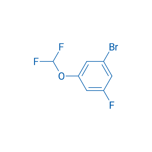 1-Bromo-3-(difluoromethoxy)-5-fluorobenzene 250mg