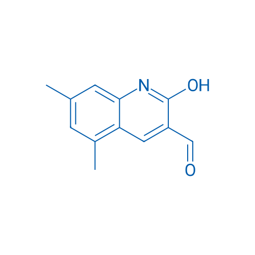 2-Hydroxy-5,7-dimethylquinoline-3-carbaldehyde 5g