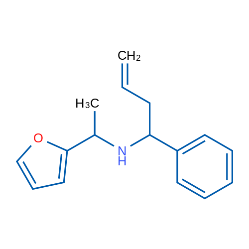(1-Furan-2-yl-ethyl)-(1-phenyl-but-3-enyl)-amine 1g