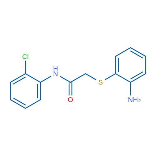 2-((2-Aminophenyl)thio)-N-(2-chlorophenyl)acetamide 1g