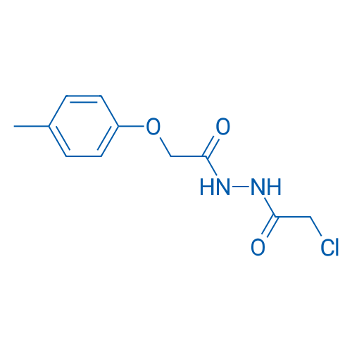 2-Chloro-N'-(2-(p-tolyloxy)acetyl)acetohydrazide 5g