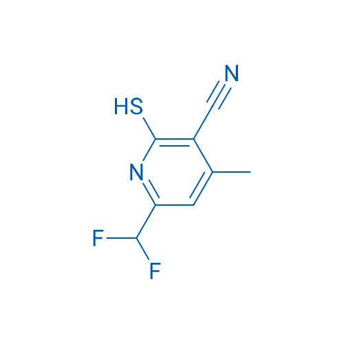 6-(Difluoromethyl)-2-mercapto-4-methylnicotinonitrile 1g