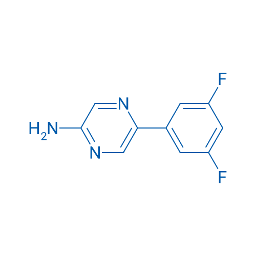5-(3,5-Difluorophenyl)pyrazin-2-amine 1g