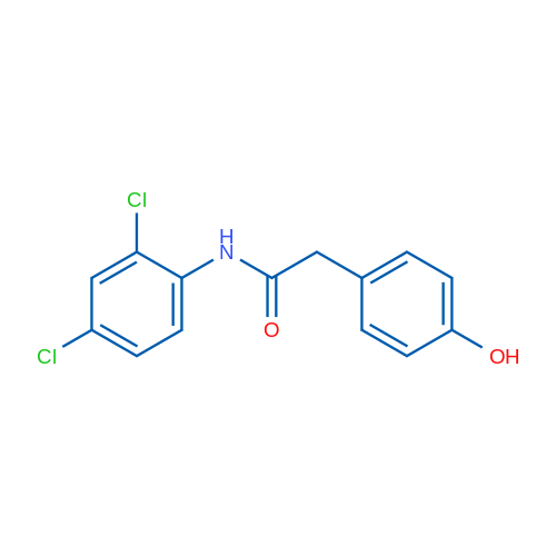 N-(2,4-Dichlorophenyl)-2-(4-hydroxyphenyl)acetamide 5g