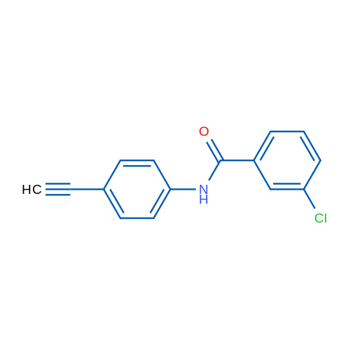 3-Chloro-N-(4-ethynylphenyl)benzamide 1g