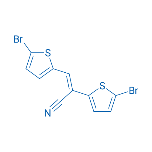 (E)-2,3-Bis(5-bromothiophen-2-yl)acrylonitrile 250mg