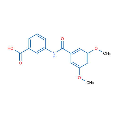 3-(3,5-Dimethoxybenzamido)benzoic acid 1g