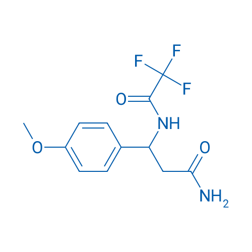 3-(4-Methoxyphenyl)-3-(2,2,2-trifluoroacetamido)propanamide 1g
