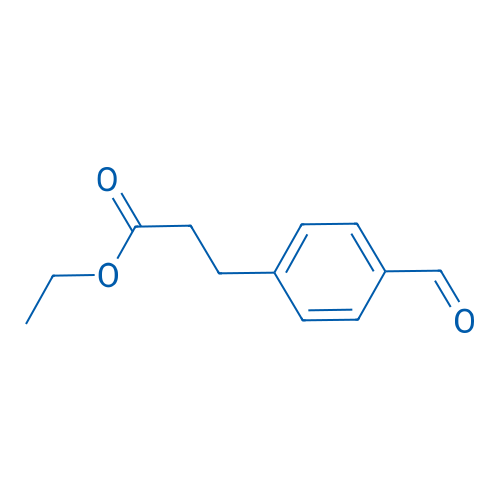 Ethyl 3-(4-formylphenyl)propanoate 250mg