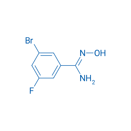 3-Bromo-5-fluoro-n'-hydroxybenzene-1-carboximidamide 5g