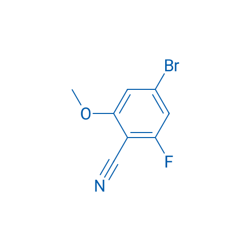 4-Bromo-2-fluoro-6-methoxybenzonitrile 1g