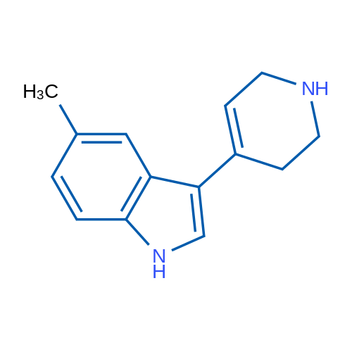 5-Methyl-3-(1,2,3,6-tetrahydropyridin-4-yl)-1H-indole 1g