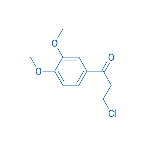 3-Chloro-1-(3,4-dimethoxyphenyl)propan-1-one 250mg
