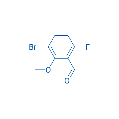 3-Bromo-6-fluoro-2-methoxybenzaldehyde 100mg