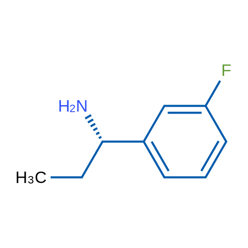 (S)-1-(3-Fluorophenyl)propan-1-amine 100mg