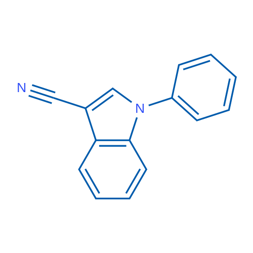 1-Phenyl-1H-indole-3-carbonitrile 1g